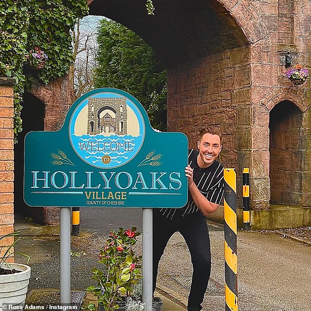 Ross Adams has already left Hollyoaks after nine years on the soap, revealing the news in an Instagram post last week