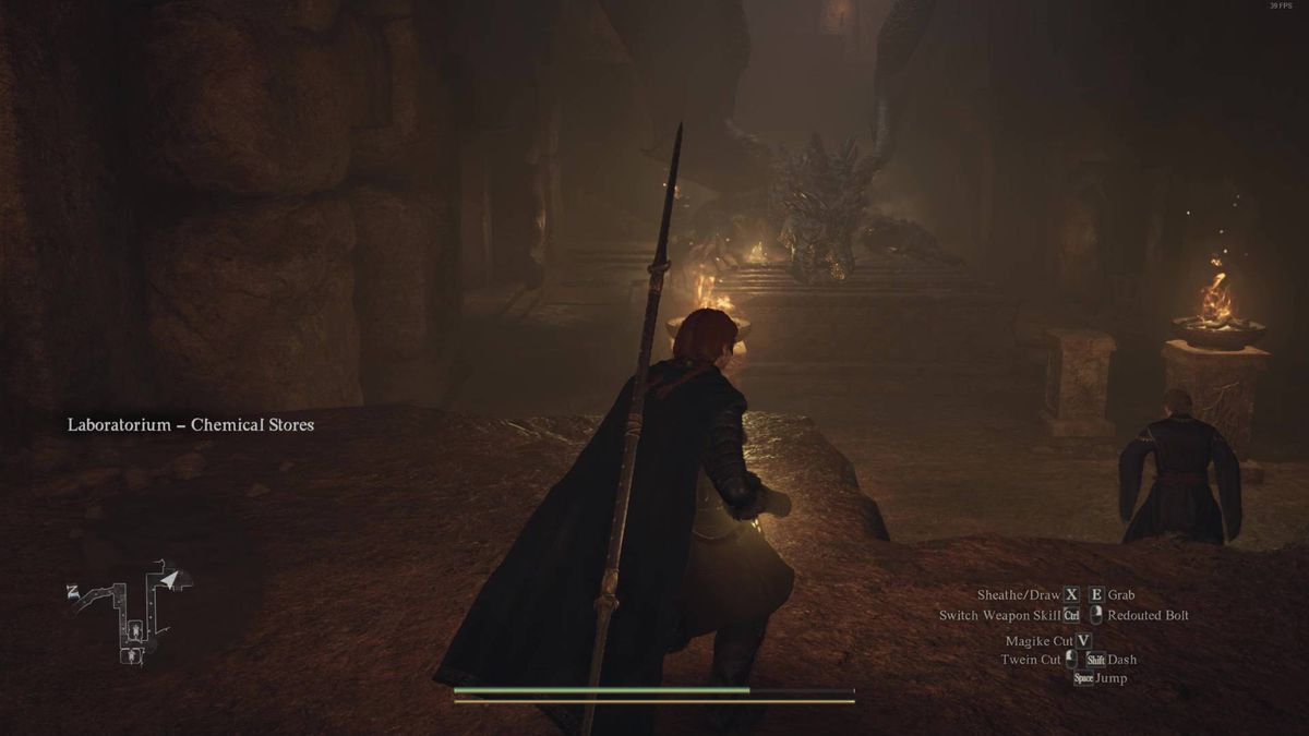 Dragon's Dogma 2 player enters the Laboratory