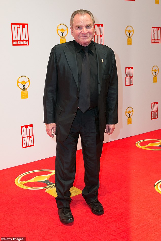 The star seen at the 2015 Goldenes Lenkrad Award at the Axel Springer Haus in Berlin in 2015