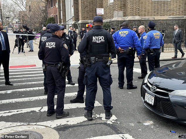 Police responded to a call around 12:43 Wednesday afternoon and found six injured people at New Dawn Charter High School II at 89-25 161st St. in Jamaica, Queens.