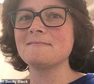 Becky Black, 44, from Texas, was diagnosed with cancer after surgery to remove fibroids