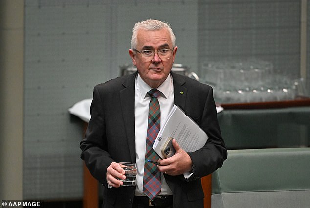 MP Andrew Wilkie has criticized the government for silencing him