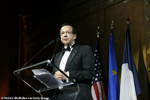 Donald Trump's April 6 fundraiser in Palm Beach is hosted by hedge fund manager John Paulson (above)