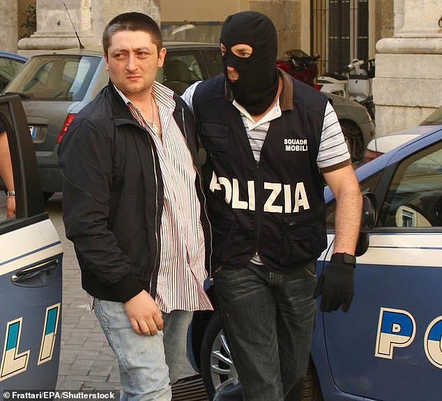 His son Nicola (photo) was arrested in 2010 and became an informant in 2018