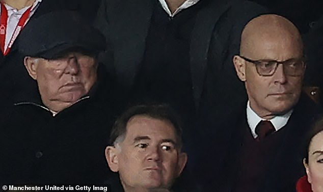 Brailsford is often pictured with Sir Alex Ferguson in the director's box during matches