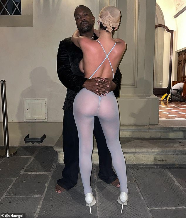 Kanye and Bianca often raise eyebrows when they appear in public together because of her very racy outfits