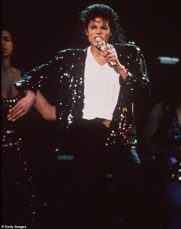 Michael Jackson was seen performing at Wembley Stadium in London in 1987 during the Bad Tour