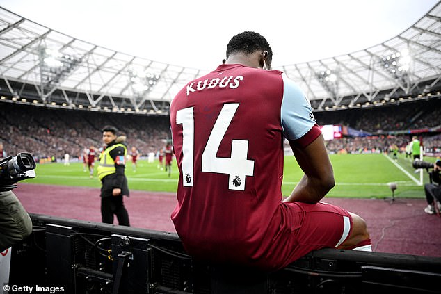 Forward produced his memorable celebration for the first time against Arsenal in the Carabao Cup