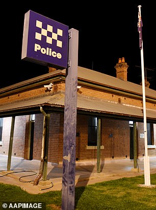 Bourke's lonely police station