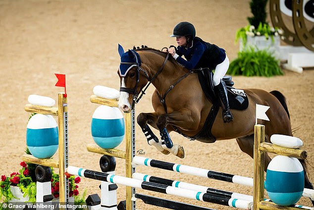 Grace Wahlberg is slowly making a name for herself in the horse world