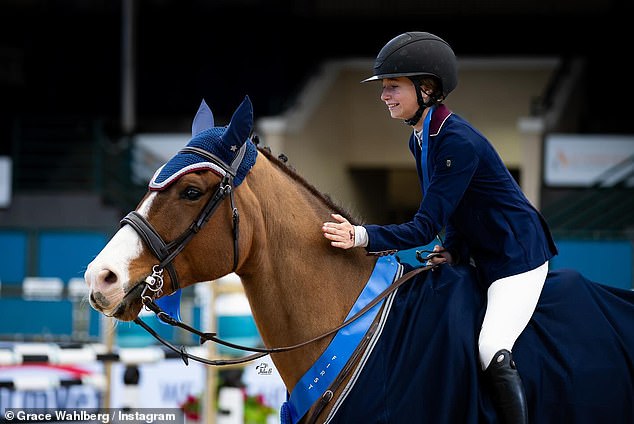 Last November, the proud dad opened up about Grace's love for horses and how she's focused on taking her equestrian journey to another level.