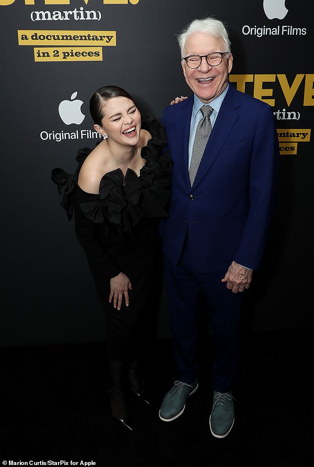 The endearing duo couldn't contain their laughter and doubled over when they were joined at the screening by a parade of stars including Jimmy Fallon, Diane Sawyer, Finn Wittrock and more.