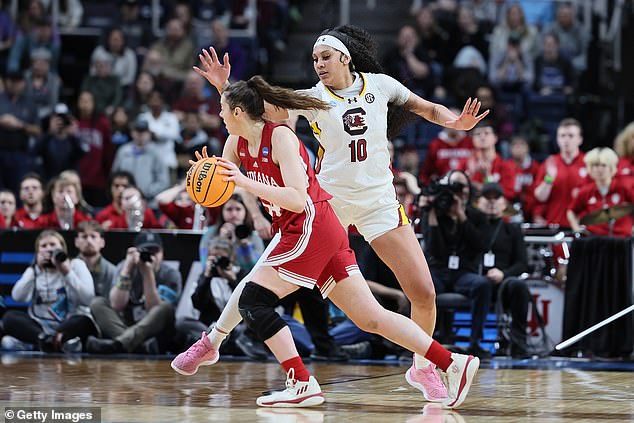 Indiana nearly completed a 22-point second-half comeback against South Carolina on Friday