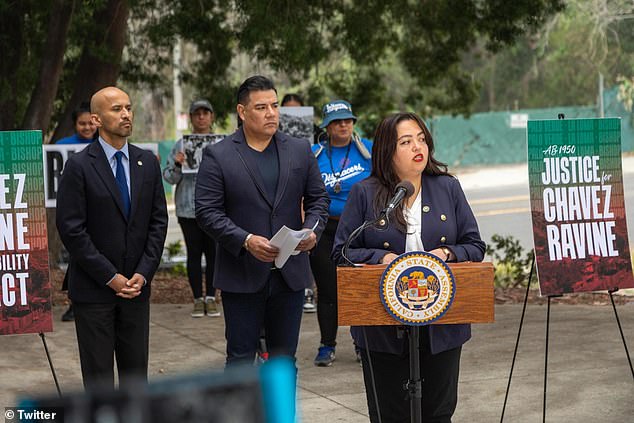 California lawmaker Wendy Carrillo said at a news conference that she introduced her bill, AB50, to 