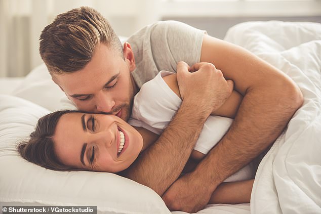 The Welsh regional term 'cwtch' - meaning 'to cuddle' - has also seen a big increase of more than 8,000 percent (stock image)