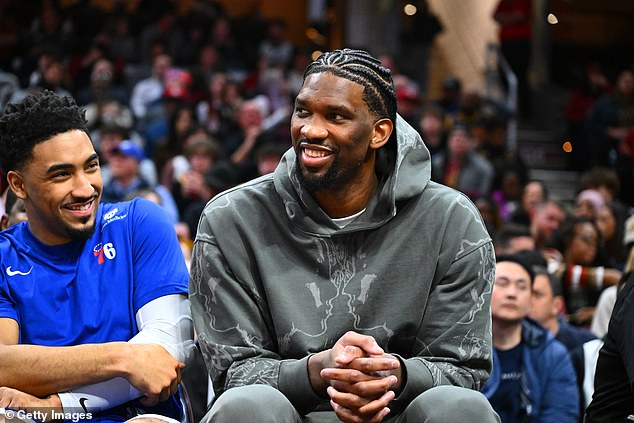 Embiid has been out with an injury since February after hurting his meniscus against the Warriors
