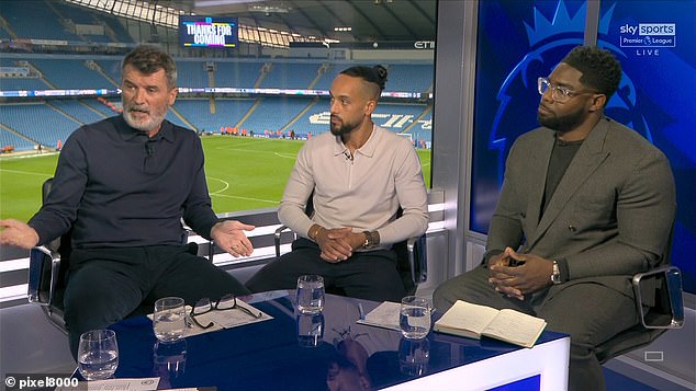 Roy Keane (left) slammed the 23-year-old's overall play and demanded he improve