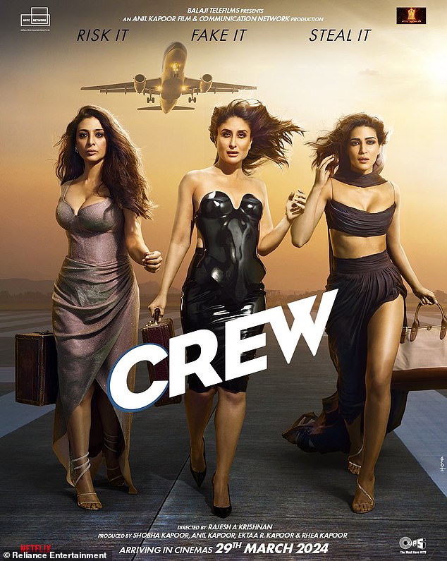 Crew, another newcomer from India, enjoyed similar success.  The comedy about the adventures of three flight attendants from Mumbai landed safely in ninth place with a shipment of $1.5 million