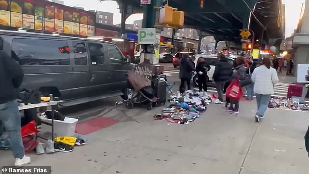 Footage captured by Queens resident Ramses Frias shows two streets in the Corona, Jackson Heights and Elmhurst neighborhoods