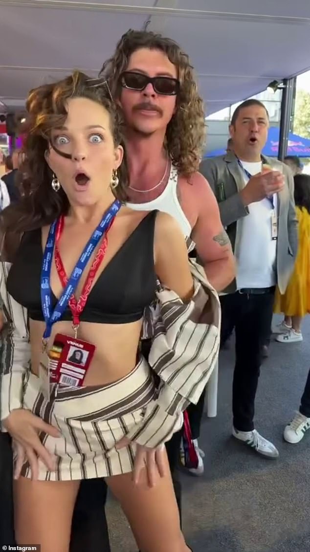 A source confirmed to Daily Mail Australia that she is dating Adam Hyde, half of Australian DJ duo Peking Duk