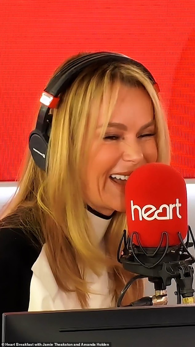 Amanda Holden, 53, has admitted she would 'love' to do a spin-off of The Traitors Celebrity