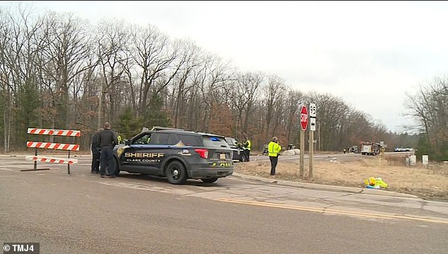 Emergency services cordoned off the intersection, which remained closed for hours