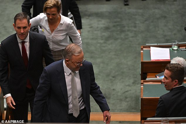 The Prime Minister and the member for the Brisbane seat of Griffith previously exchanged some choice words after Question Time in Parliament last year (pictured)
