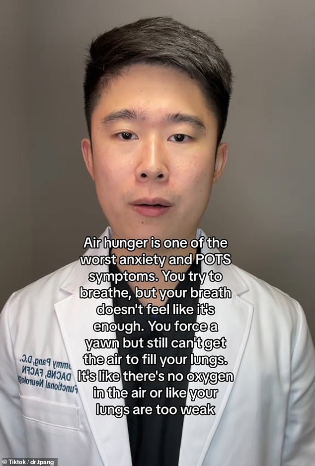 Chiropractic neurologist Tommy Pang went viral on TikTok after shining a light on 