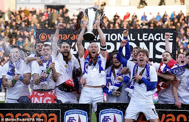 Chesterfield sealed their return to the EFL, capturing the National League title in style