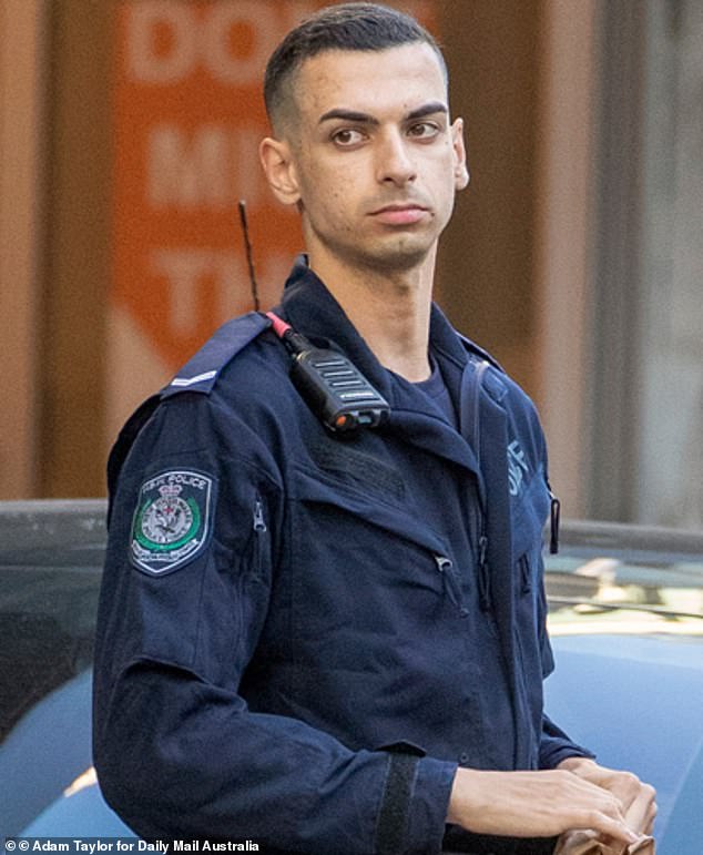 Alleged double murderer Beau Lamarre-Condon (pictured) has been officially banned from the NSW Police Force.