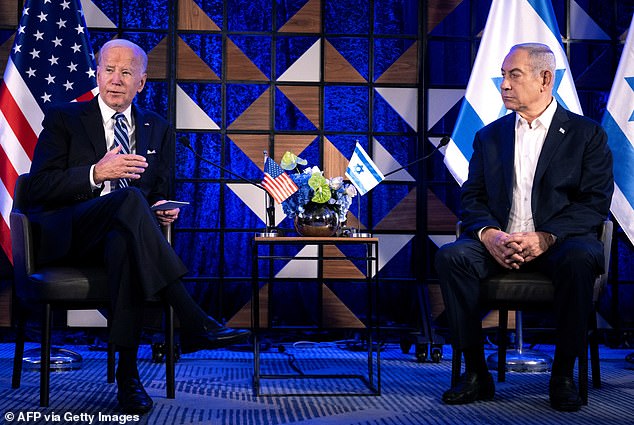 President Joe Biden has shown his frustration with Israeli Prime Minister Benjamin Netanyahu – over the two men who met in Tel Aviv in October