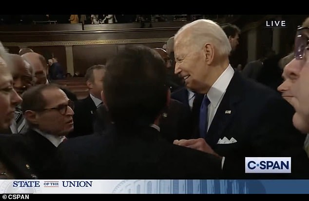 President Joe Biden joked 