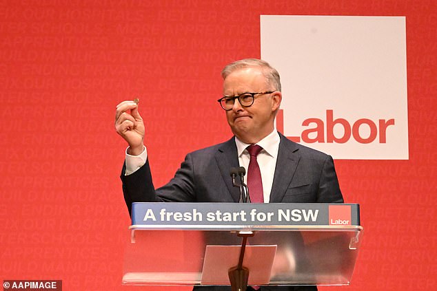 Additional paid parental leave for new families is officially approved by the Federal Parliament (pictured is Prime Minister Anthony Albanese)