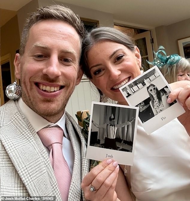 Flo Moffat-Charles, 29, (right) from Kendal Cumbria, started feeling ill two months after marrying her husband, Josh, 29 (left)