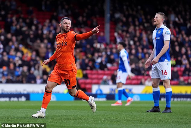 Conor Chaplin's low shot somehow squirmed past Aynsley Pears to claim victory for Ipswich