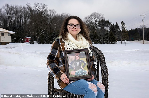 Amedy Dewey, 24, was left legally blind and disfigured when her stepfather shot her in the face in 2018