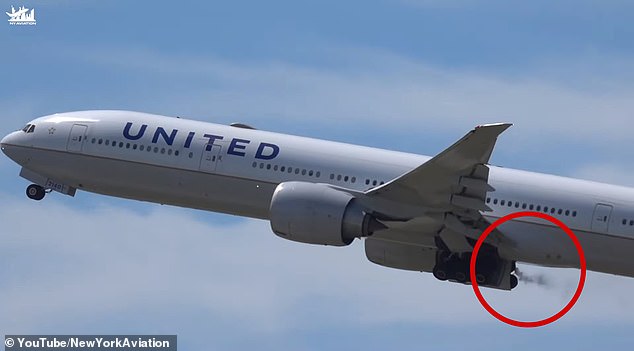 The incident comes just three days after another incident in which a Boeing plane had to land because hydraulic fluid was leaking from the landing gear.  Now under investigation, the technical glitch also occurred in the air of a United flight