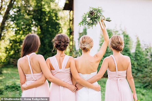 After sharing the details on Reddit, others offered their advice, with many urging the woman to talk to the bride before committing (stock image)