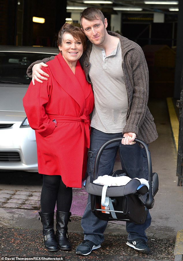 Tina Malone has announced the death of her husband Paul Chase (pictured right)