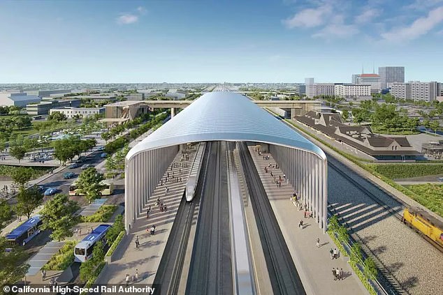 The Central Valley's high-speed rail stations will be huge – with wide platforms and expansive plazas, as well as ample parking