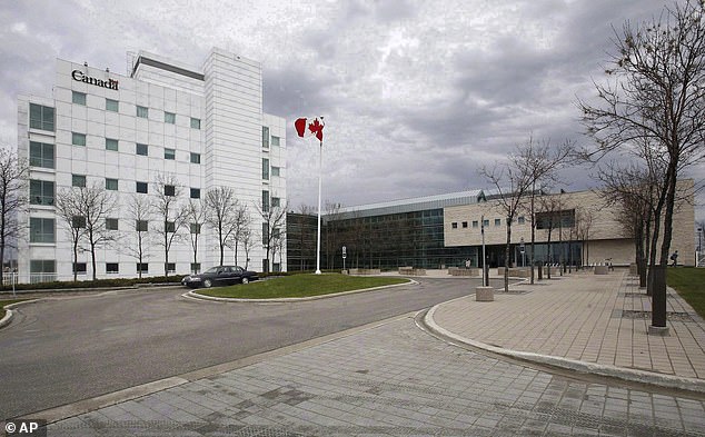 The Chinese couple had worked at the Canadian National Microbiology Lab (pictured) in Winnipeg, Manitoba.  It is the only BSL4 laboratory in the country authorized to handle dangerous pathogens, including Ebola and Marburg viruses