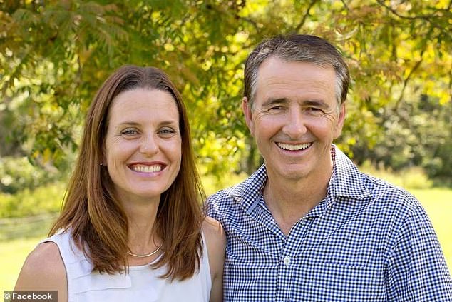 Queensland Senator Gerard Rennick (pictured with his wife Lauren) said he would support the abolition of the 50 per cent capital gains tax credit as long as there are no changes to negative gearing
