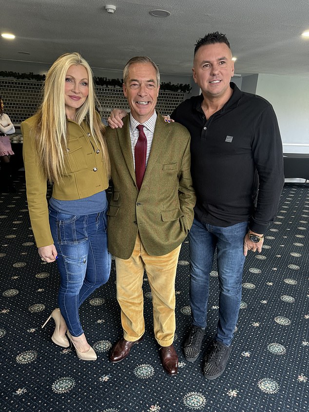 Caprice revealed she believes cancel culture is 'toxic' as she spoke about the importance of freedom of expression at a Health and Wealth Summit in Tiverton on Friday, when she was joined by Nigel Farage and host Matt Fiddes