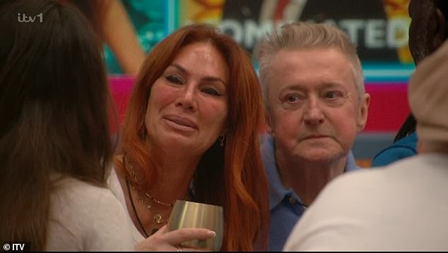Louis Walsh and Lauren Simon BREAK the rules after being caught discussing the nominations during Thursday's episode of Big Brother