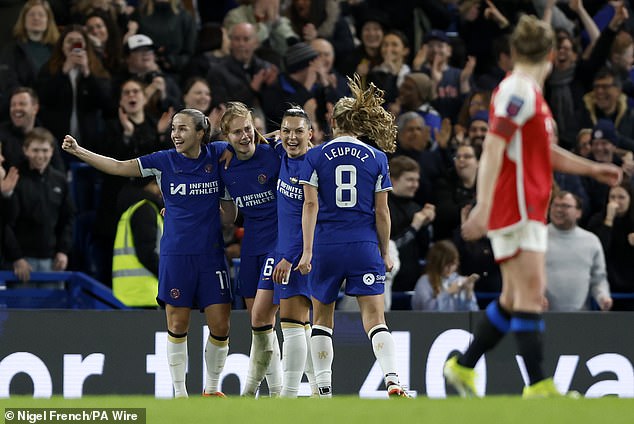 Chelsea delivered a dominant performance in front of thousands of spectators at Stamford Bridge