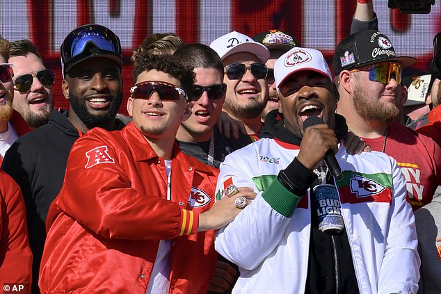 Jones said during the Chiefs' Super Bowl parade last month that he would return to the team