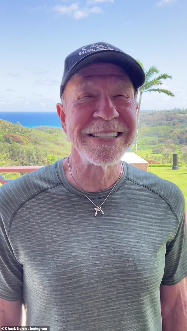 Chuck Norris is celebrating another trip around the sun this weekend.  He turns 84 on Tuesday and proves that he is still in fantastic shape.