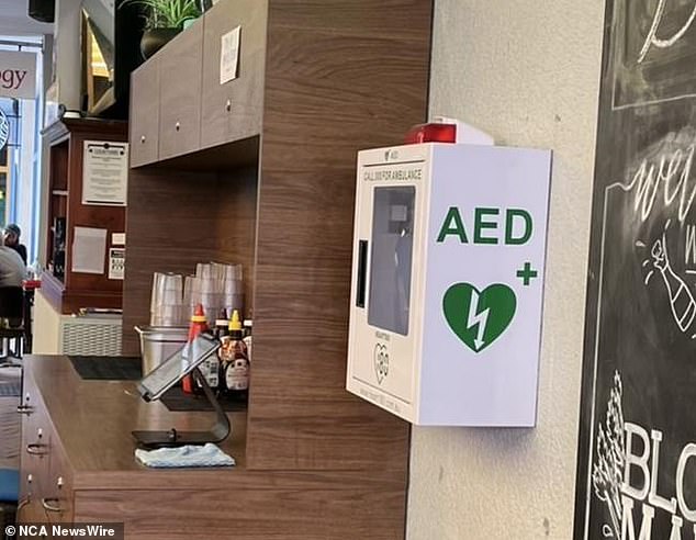 The owner of a renowned Sydney cafe has issued an urgent appeal after a life-saving defibrillator was stolen from the busy beachside eatery