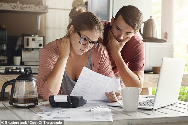 Research from Experian has found that 1 in 5 (19%) 18-35 year olds are ending relationships due to financial problems, which is likely influenced by the fact that 66.1% of the nation are currently experiencing financial worries amid the ongoing crisis in the cost of living (File image )