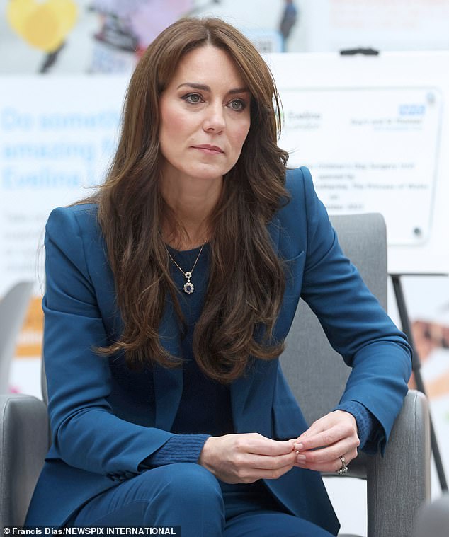 Tests after Kate's abdominal surgery in January revealed the presence of cancerous tissue and the Princess of Wales is now undergoing preventive chemotherapy